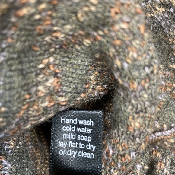 Peruvian Connection Alpaca Wool Blend Pull On MIDI Skirt Large - Picture 6 of 6